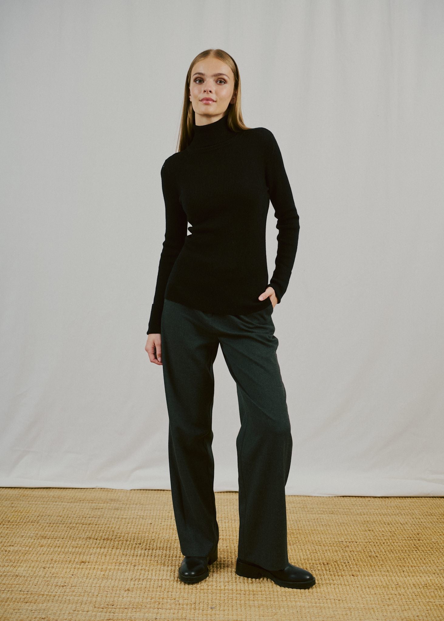 BS Hege Regular Fit Knitwear - Black