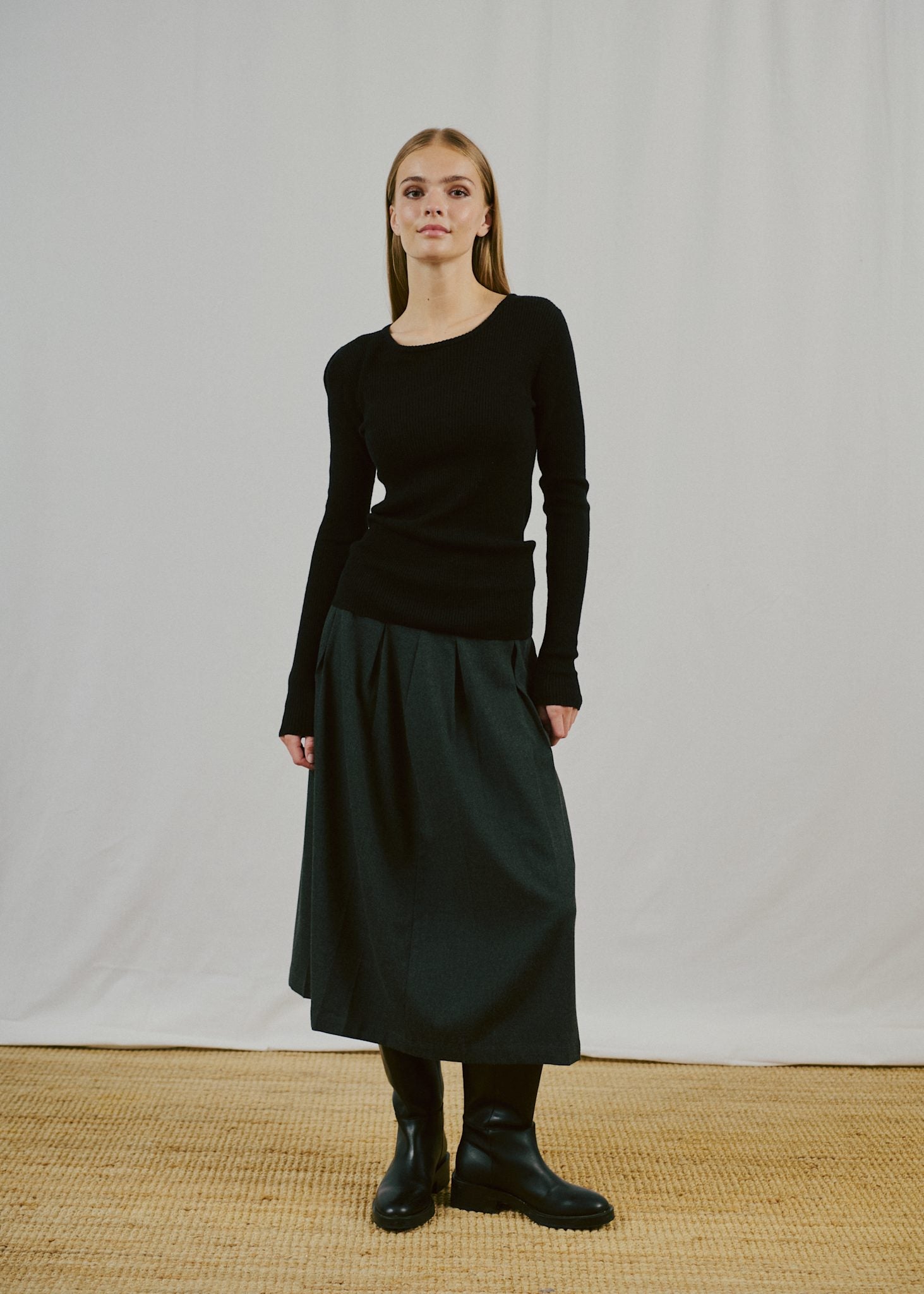 BS Asdis Regular Fit Knitwear - Black