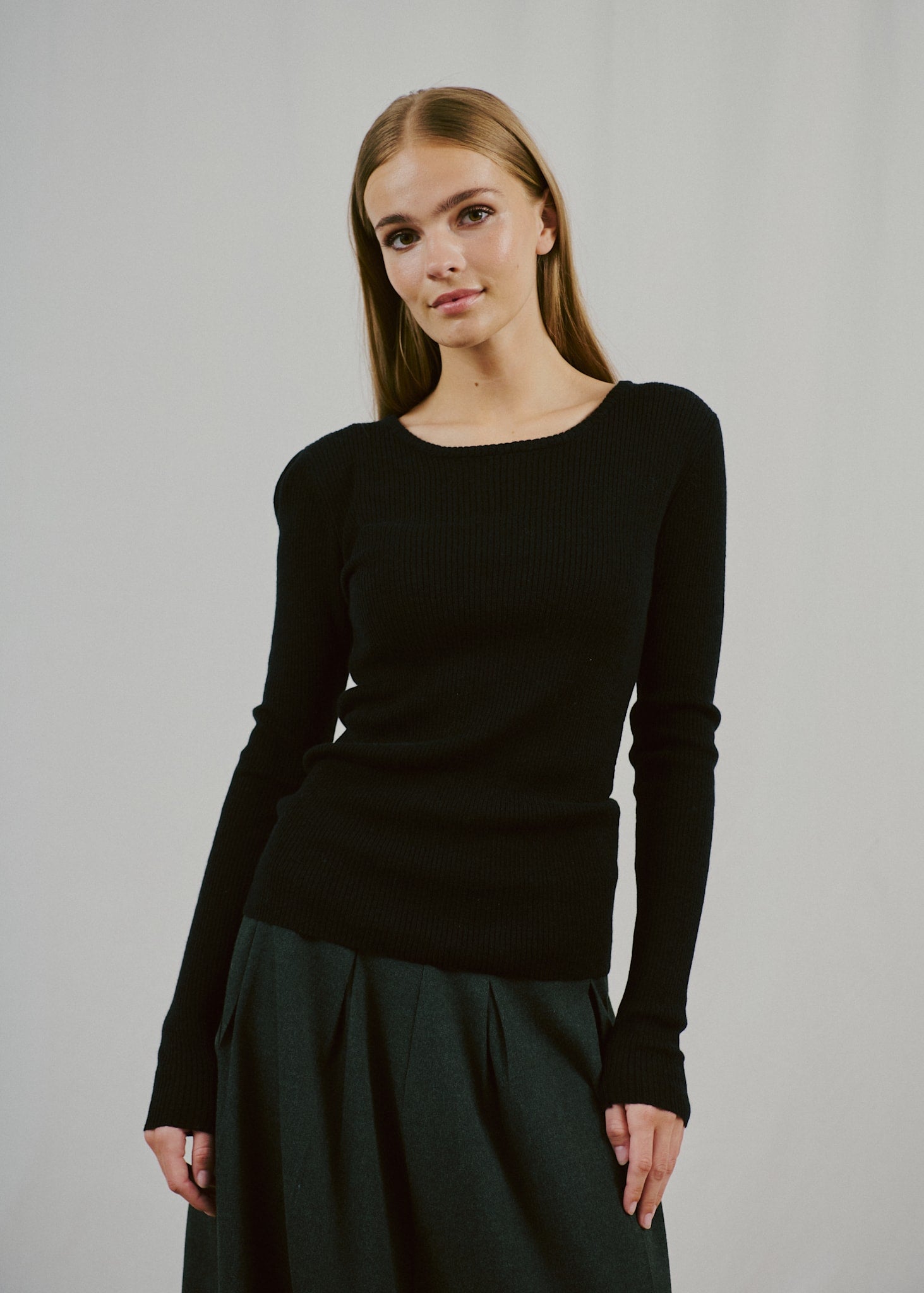 BS Asdis Regular Fit Knitwear - Black