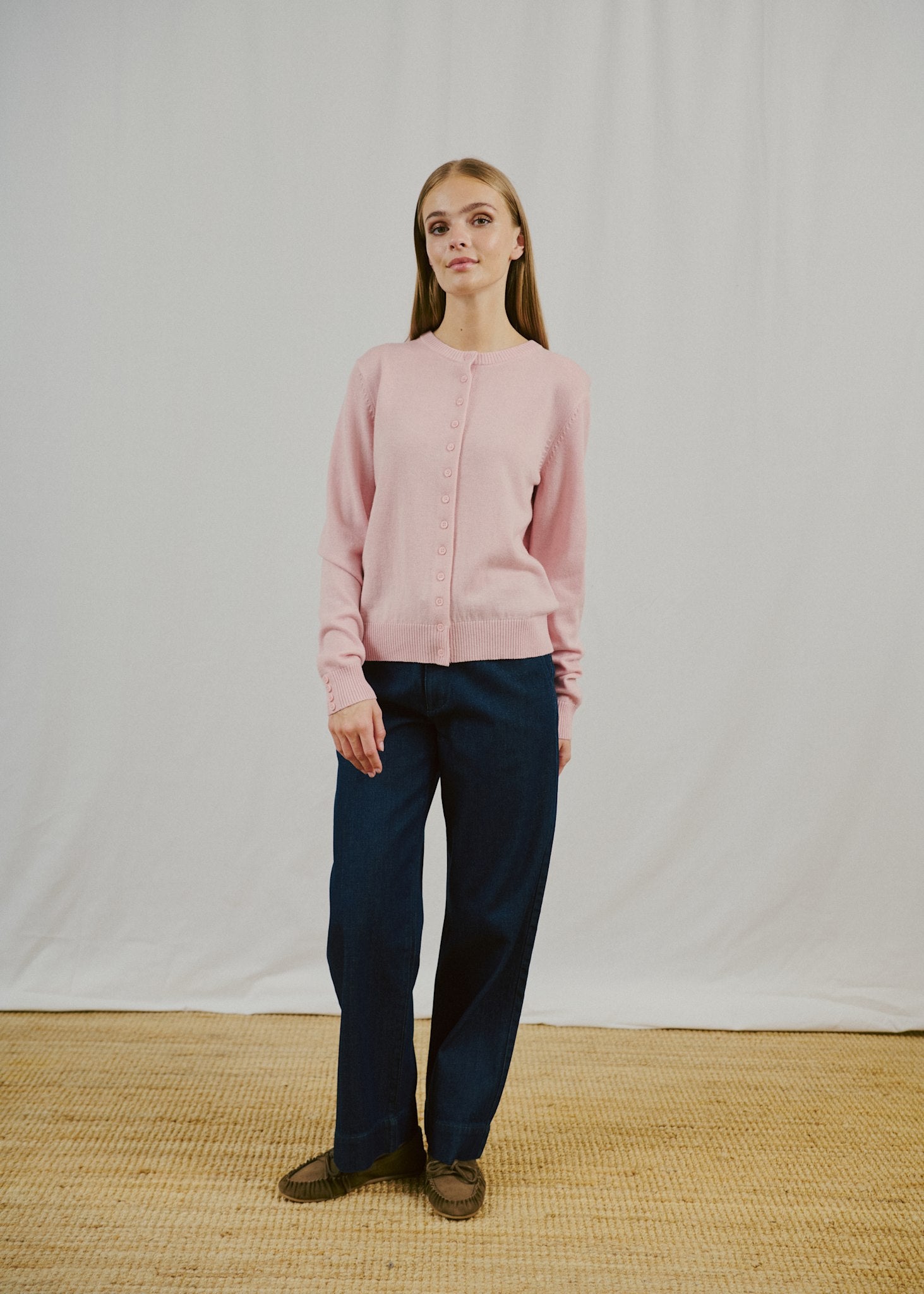 BS Edel Regular Fit Knitwear - Chalk Pink