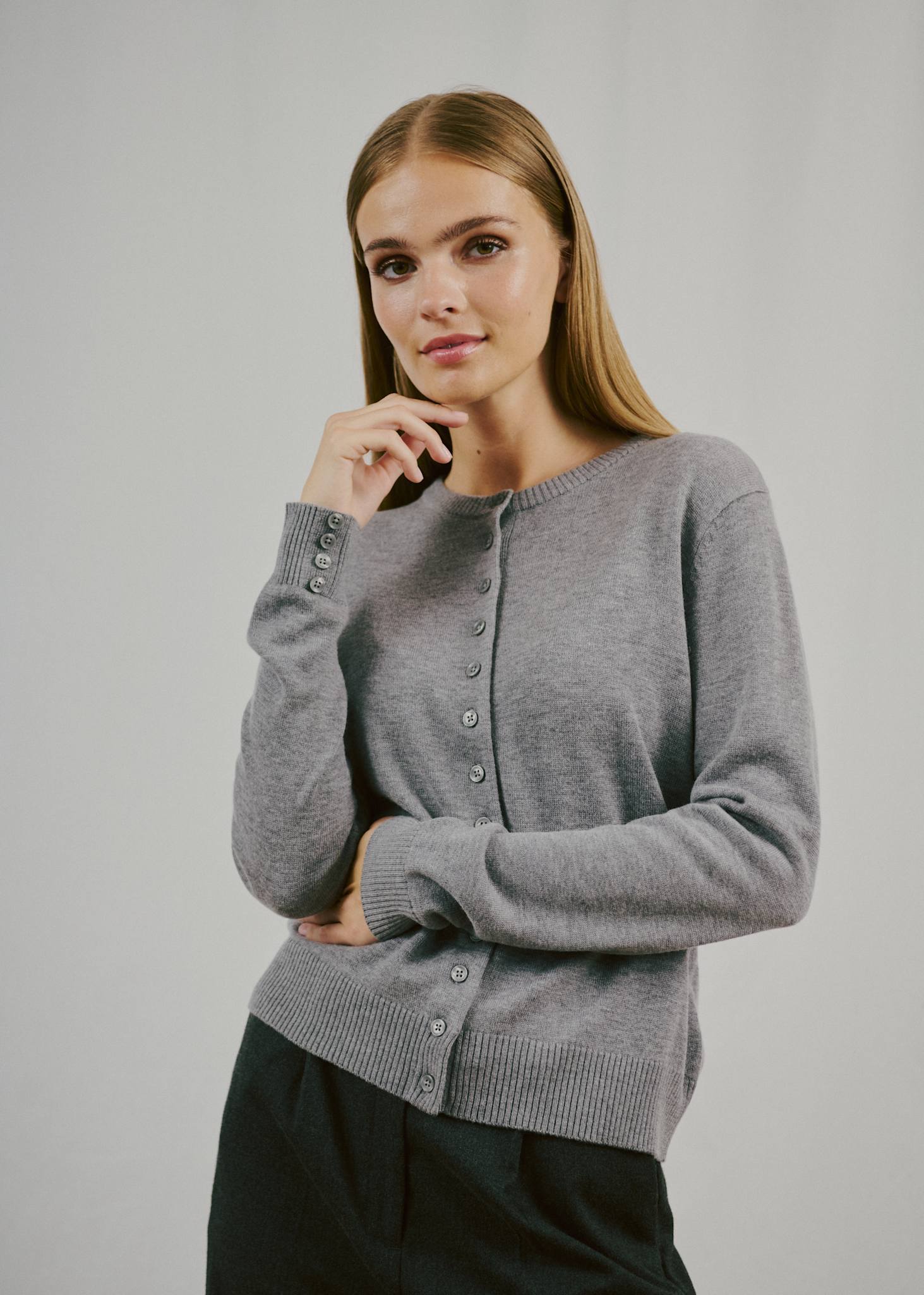 BS Edel Regular Fit Knitwear - Grey