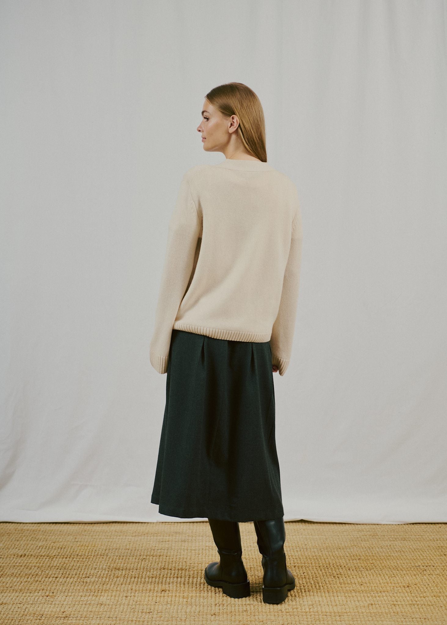 BS Gretel Regular Fit Knitwear - Ecru