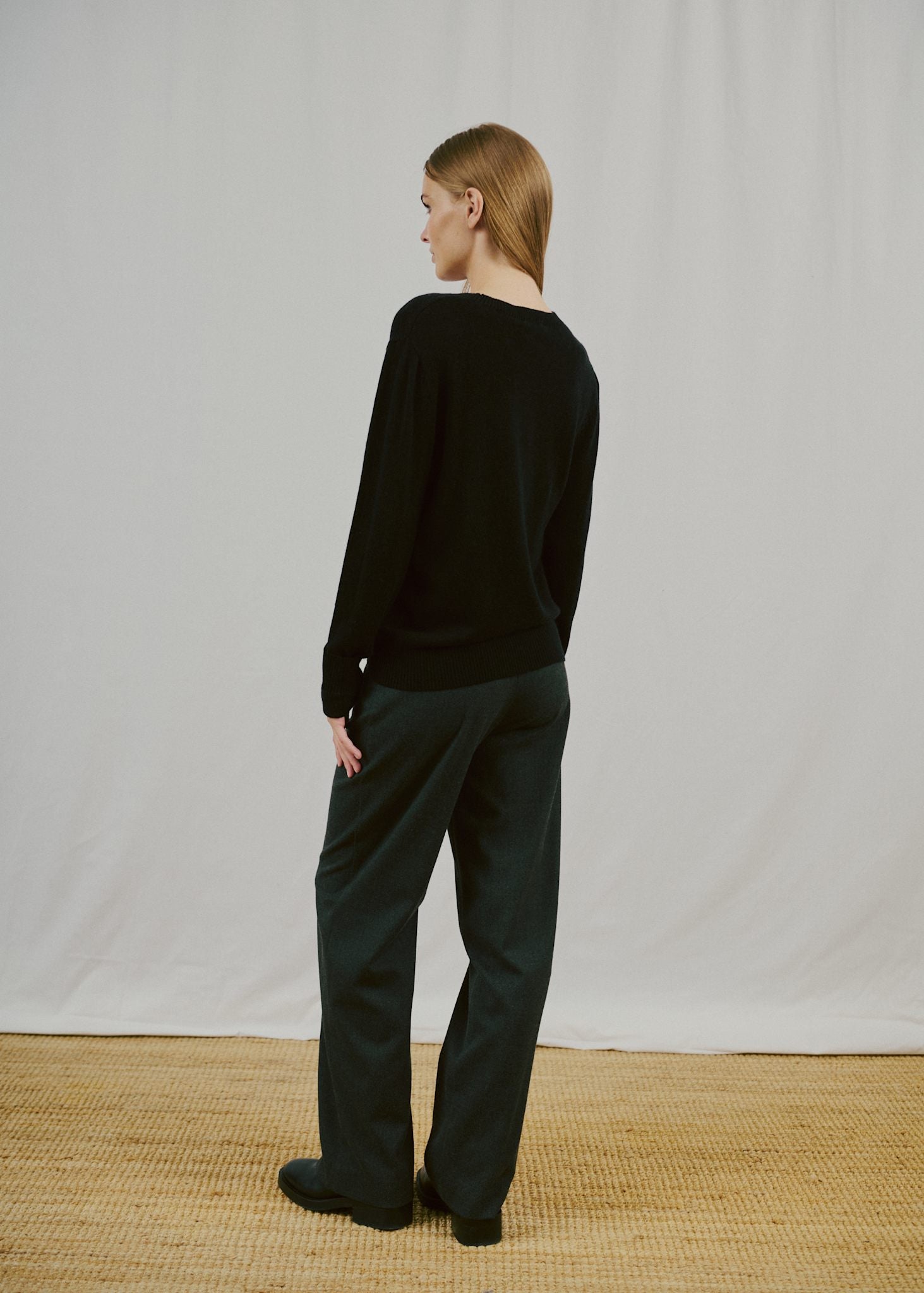 BS Brunhild Regular Fit Knitwear - Black