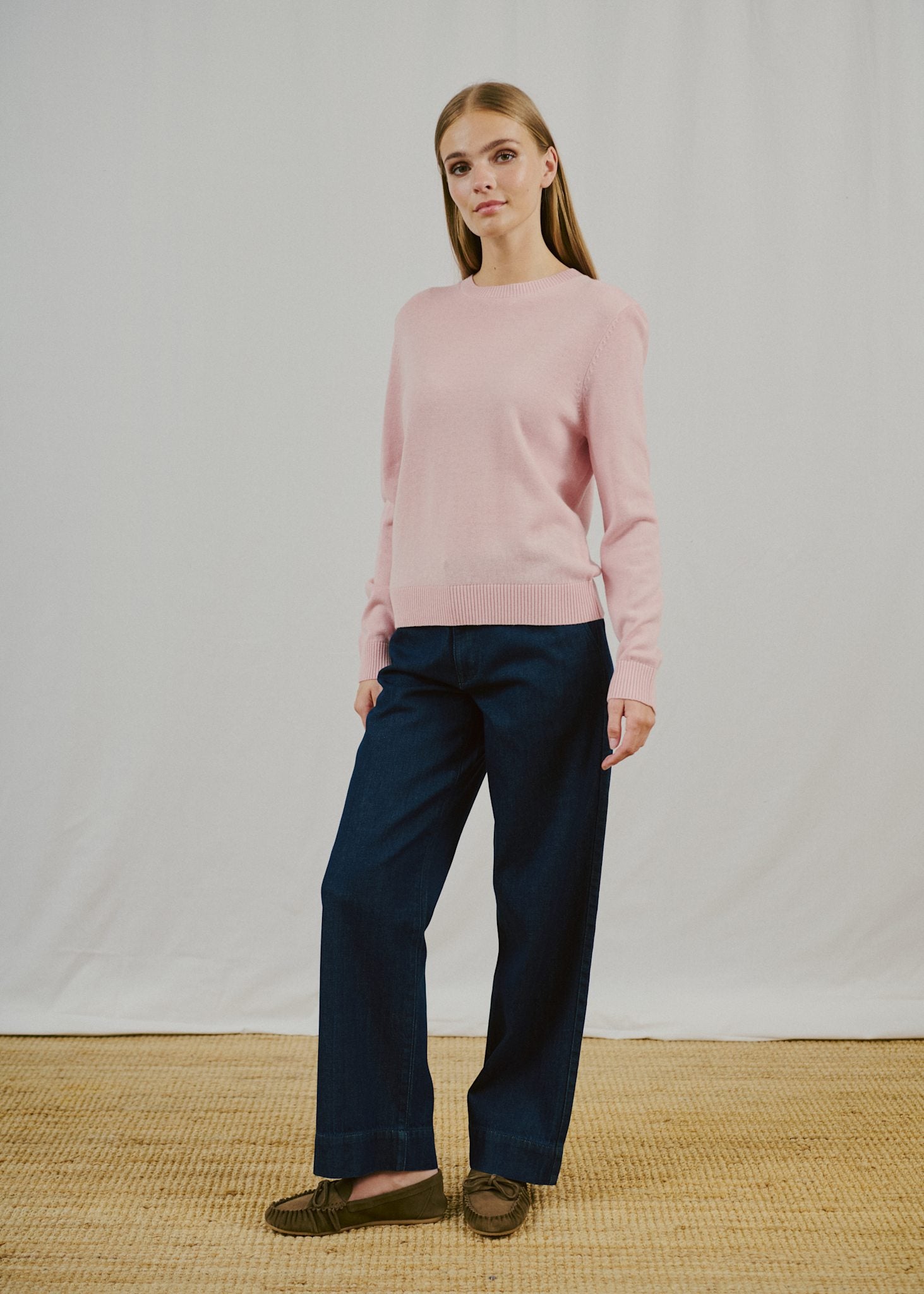 BS Brunhild Regular Fit Knitwear - Chalk Pink