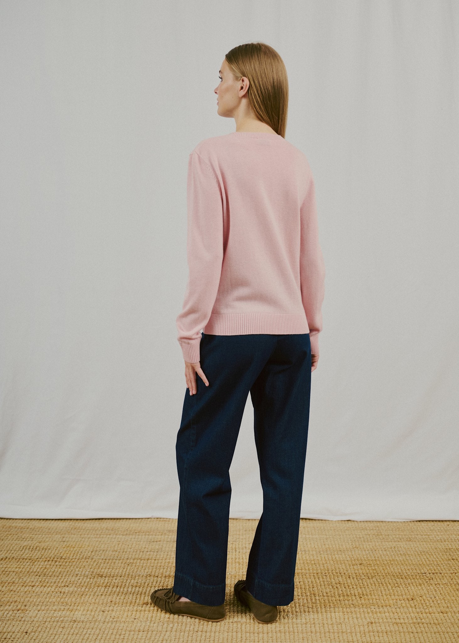 BS Brunhild Regular Fit Knitwear - Chalk Pink