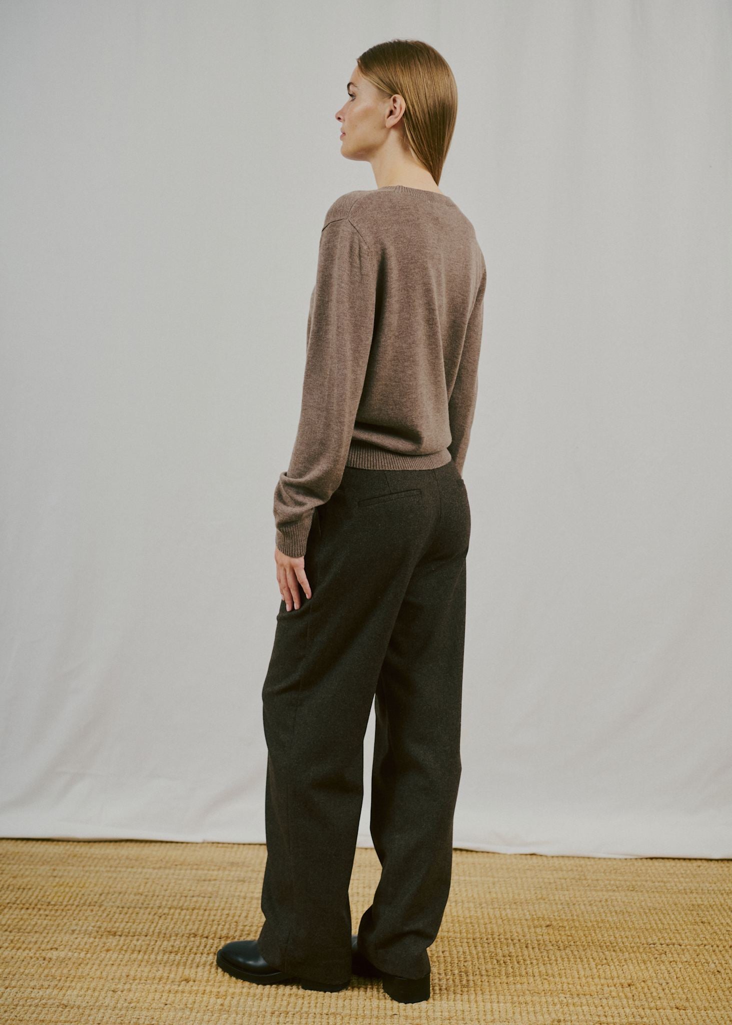 BS Brunhild Regular Fit Knitwear - Mole