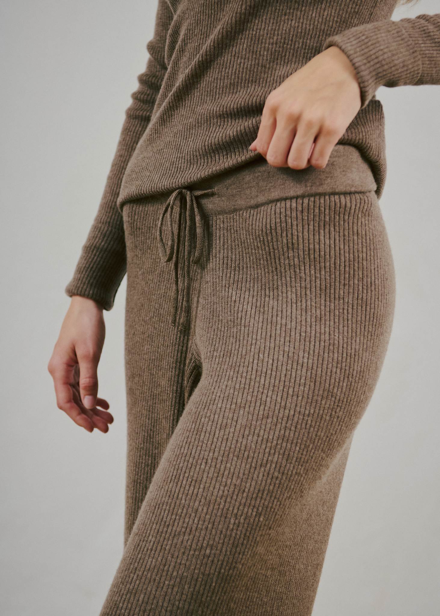 BS Agathe Regular Fit Pants - Mole
