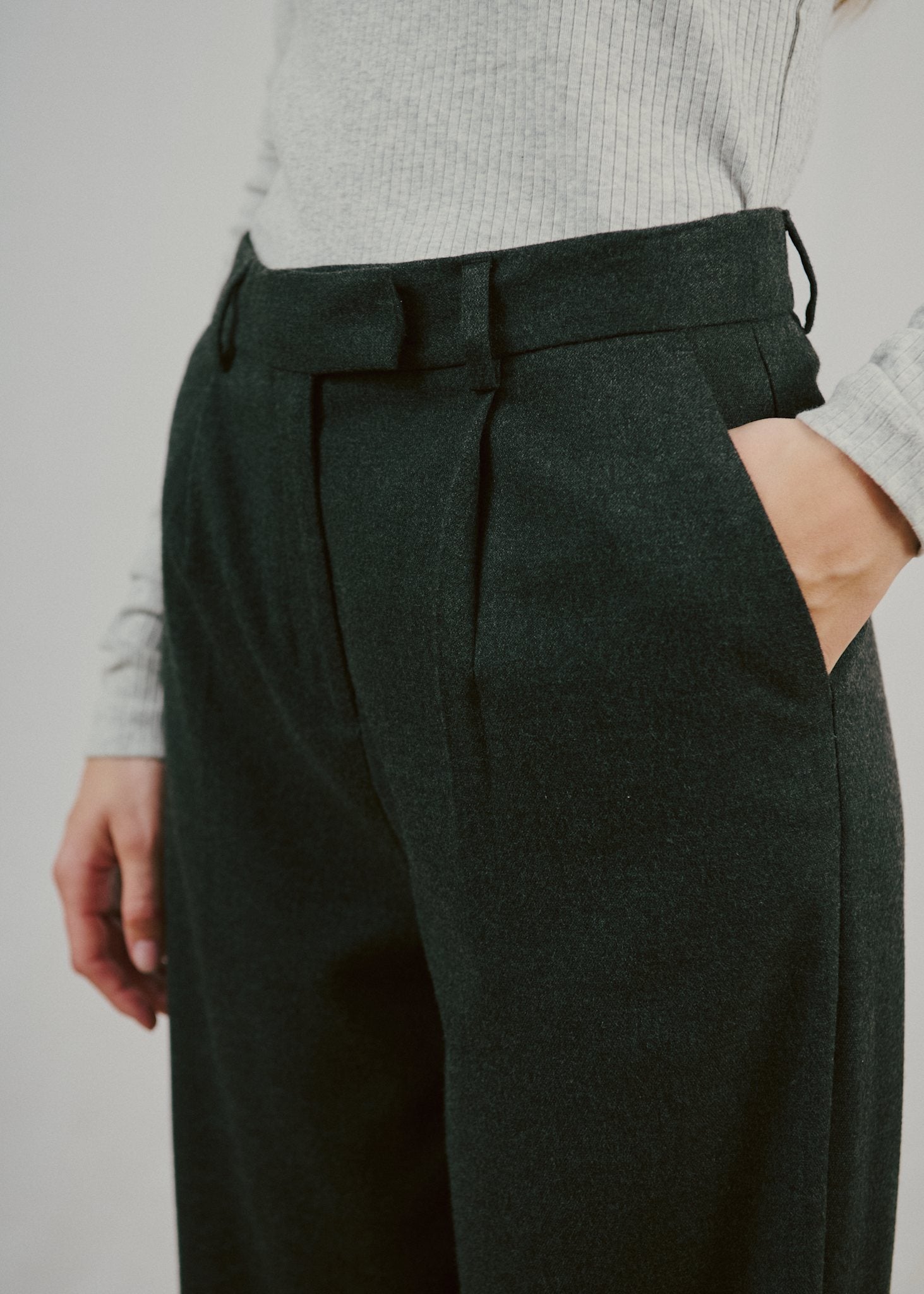 BS Elfrida Regular Fit Suit Pants - Dark Grey
