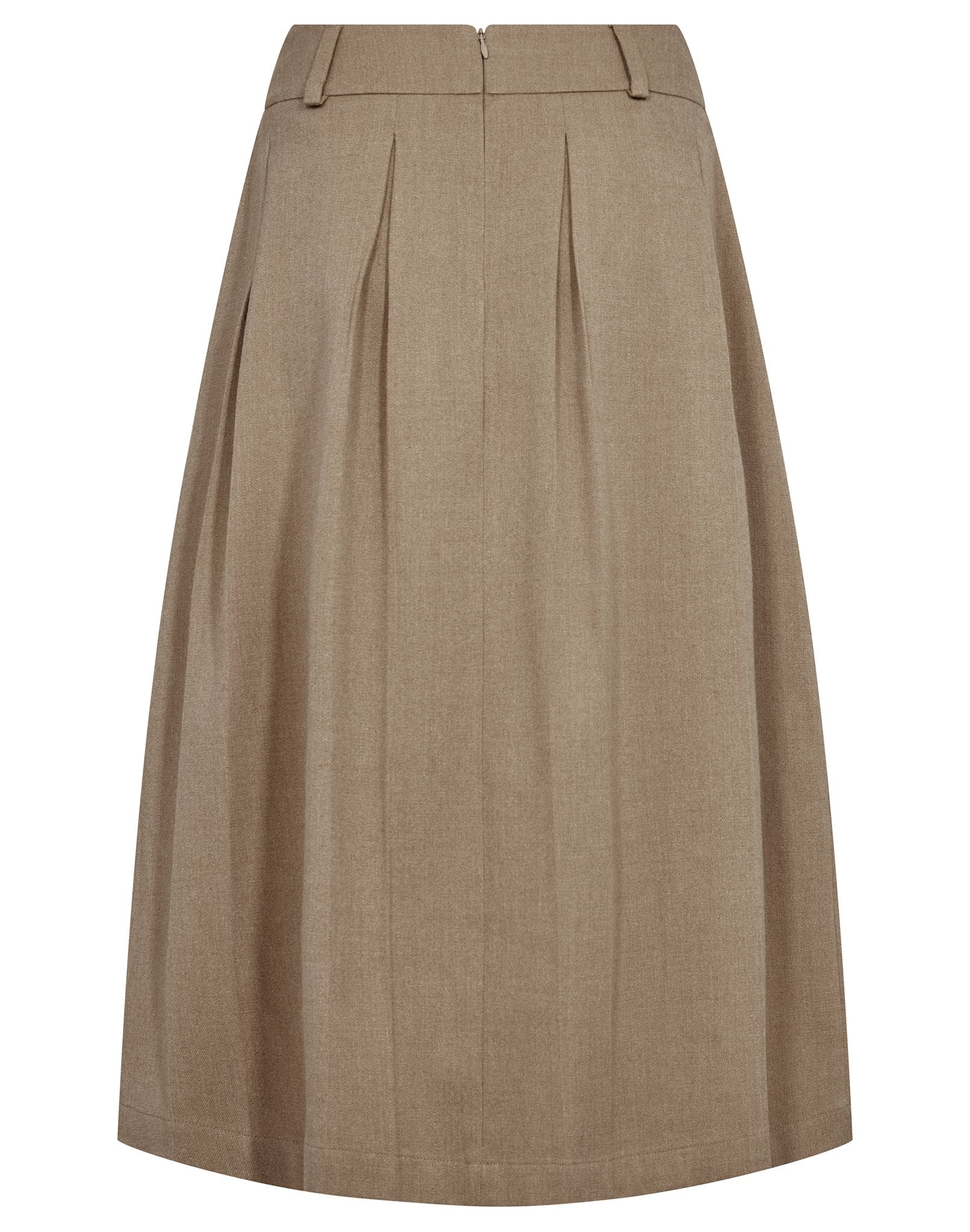 BS Elke Regular Fit Skirt - Camel