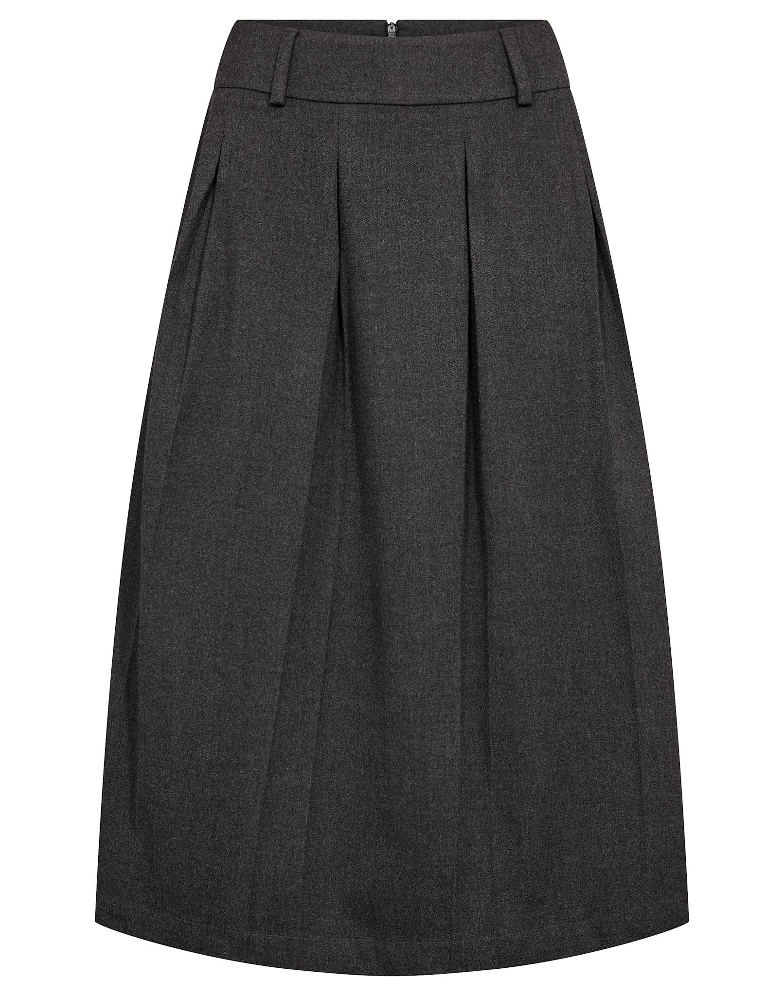 BS Elke Regular Fit Skirt - Dark Grey