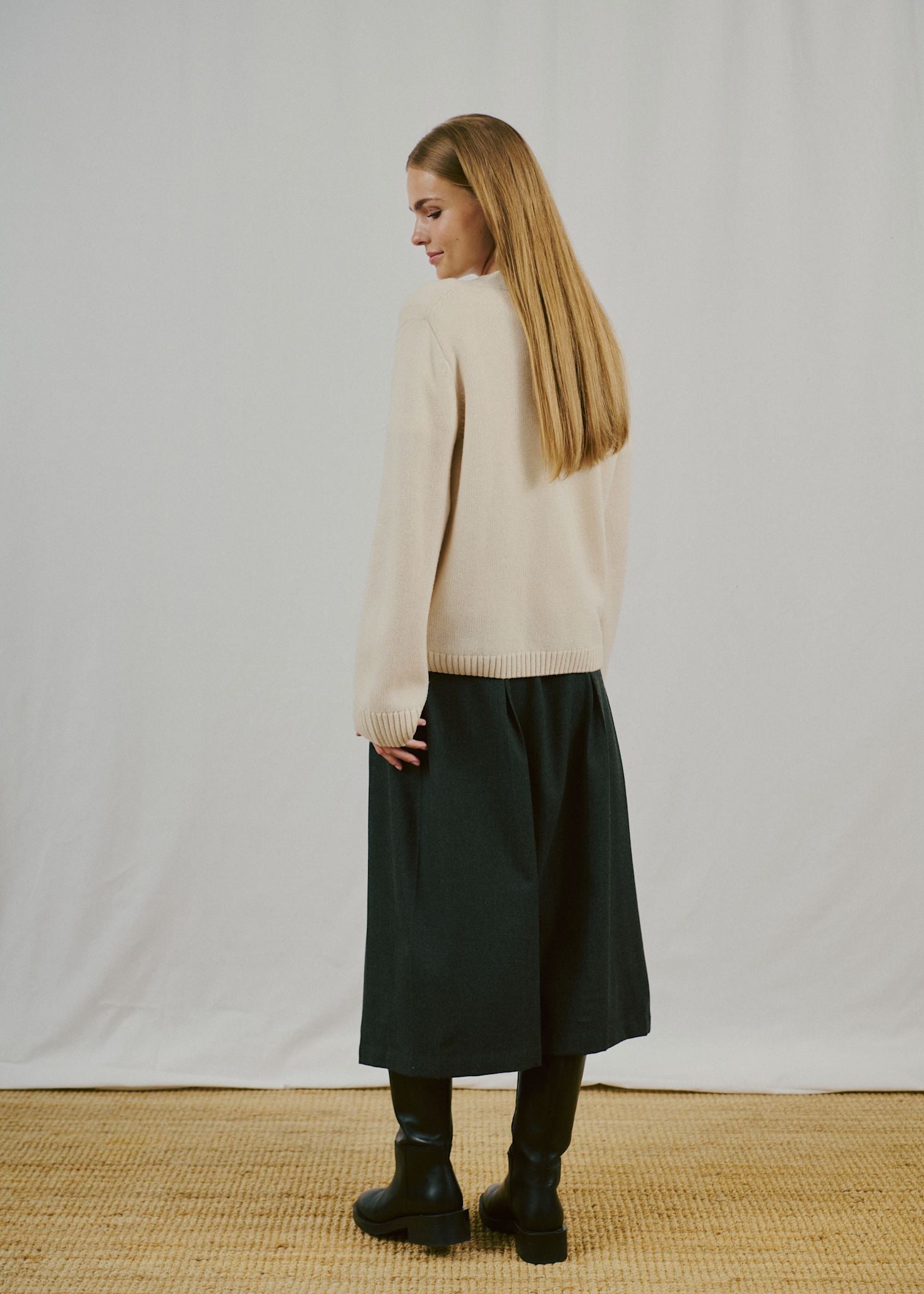 BS Elke Regular Fit Skirt - Dark Grey