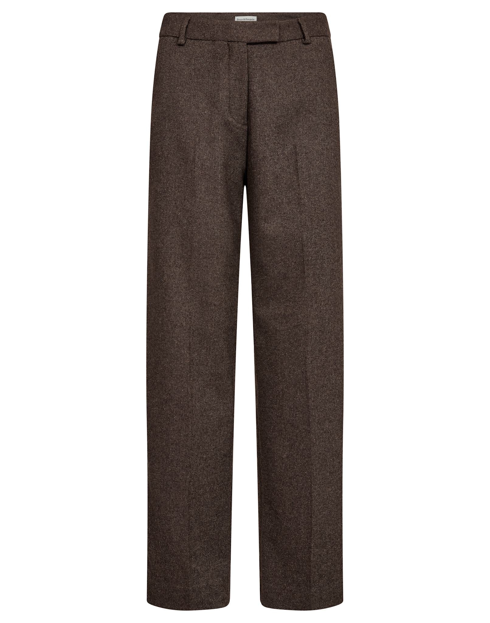 BS Heike Regular Fit Suit Pants - Dark Brown