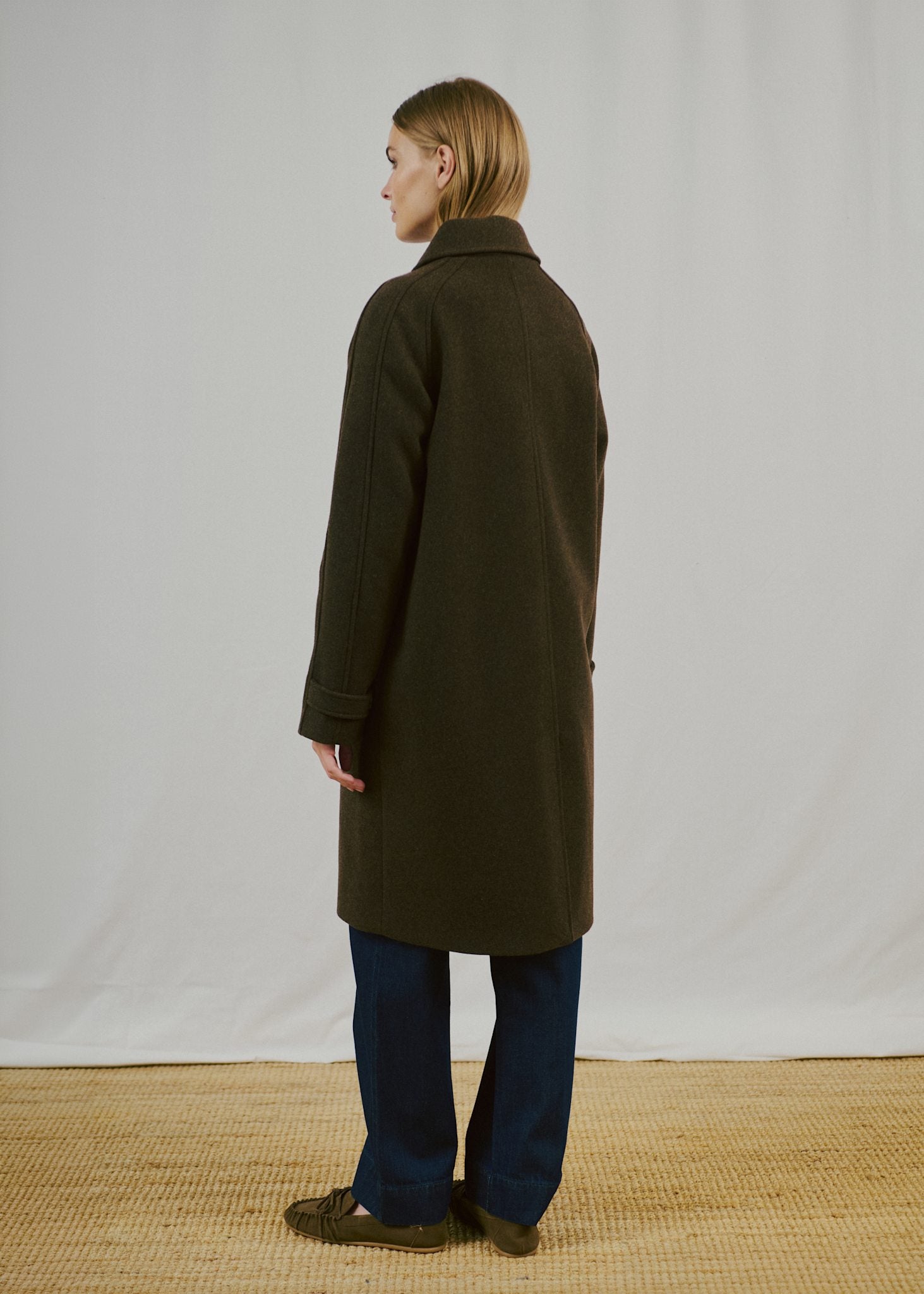 BS Ylva Regular Fit Coat - Brown