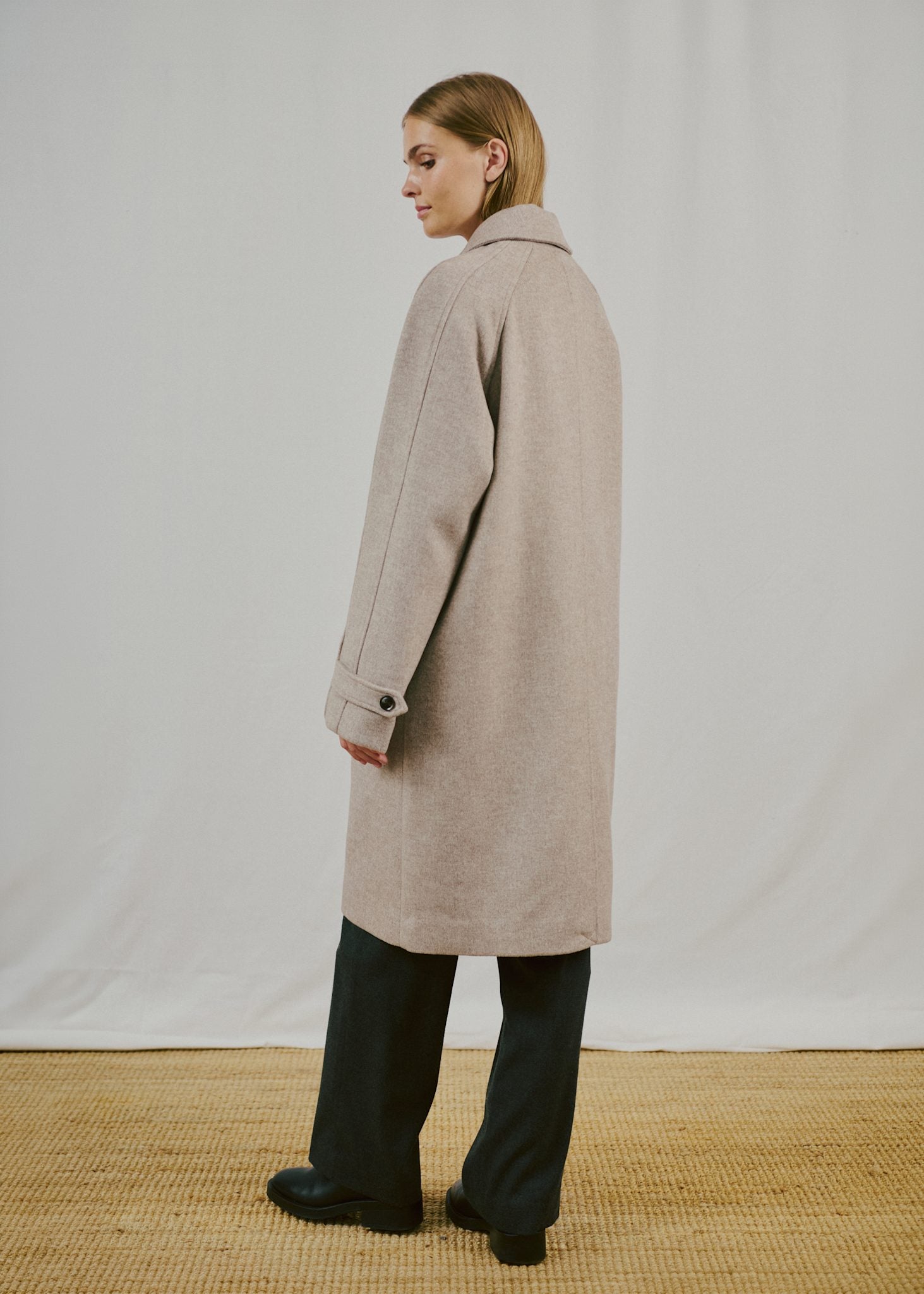 BS Ylva Regular Fit Coat - Sand