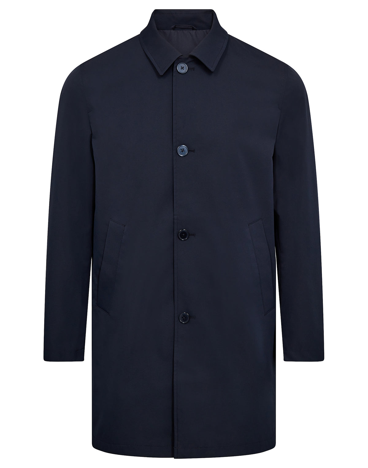 BS Novello Regular Fit Coat - Navy