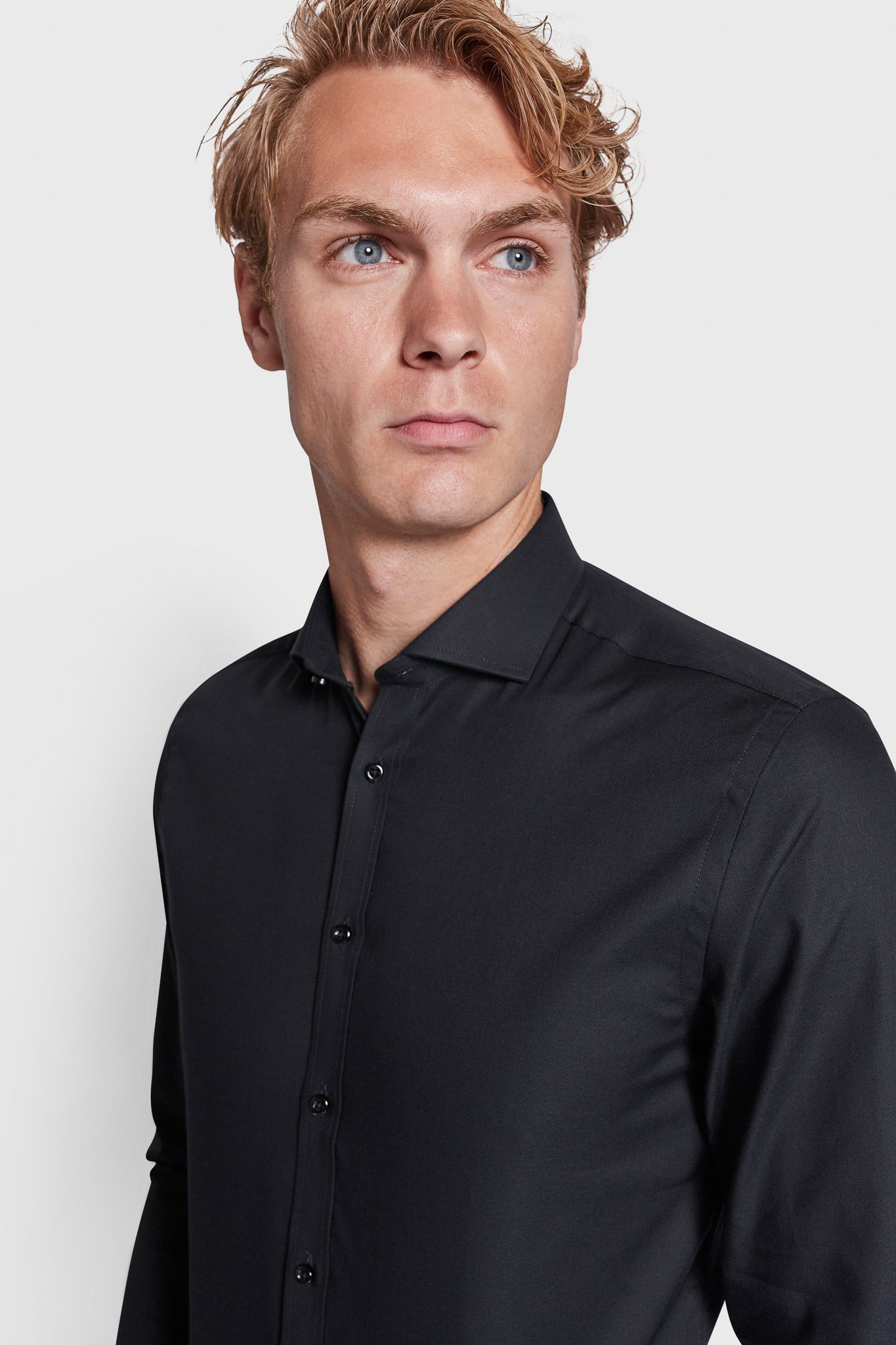 BS Donatello Super Slim Fit Shirt - Black