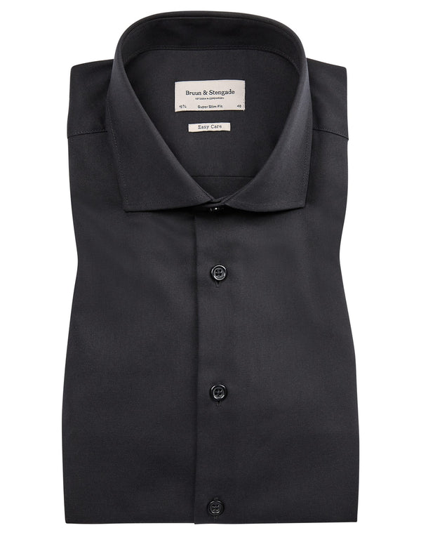 BS Pavarotti super slim fit shirt - Black