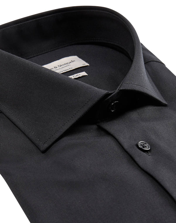 BS Pavarotti super slim fit shirt - Black