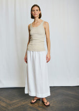 BS Charlotte Regular Fit Top - Sand