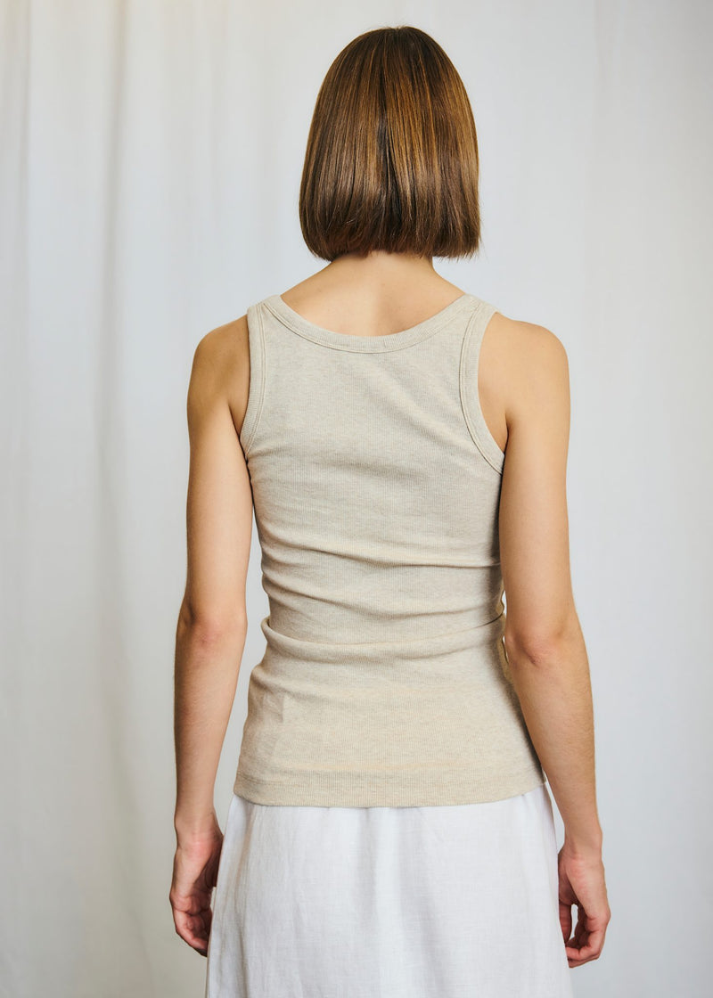 BS Charlotte Regular Fit Top - Sand