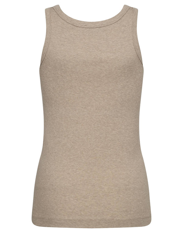 BS Charlotte Regular Fit Top - Sand