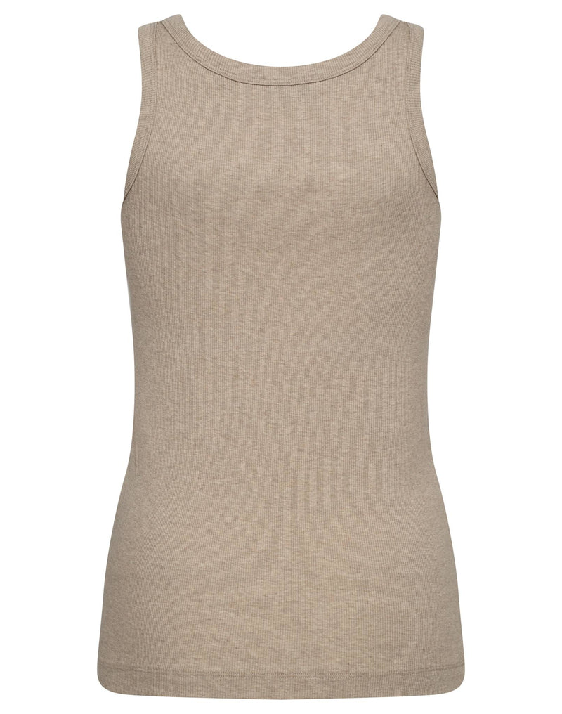 BS Charlotte Regular Fit Top - Sand