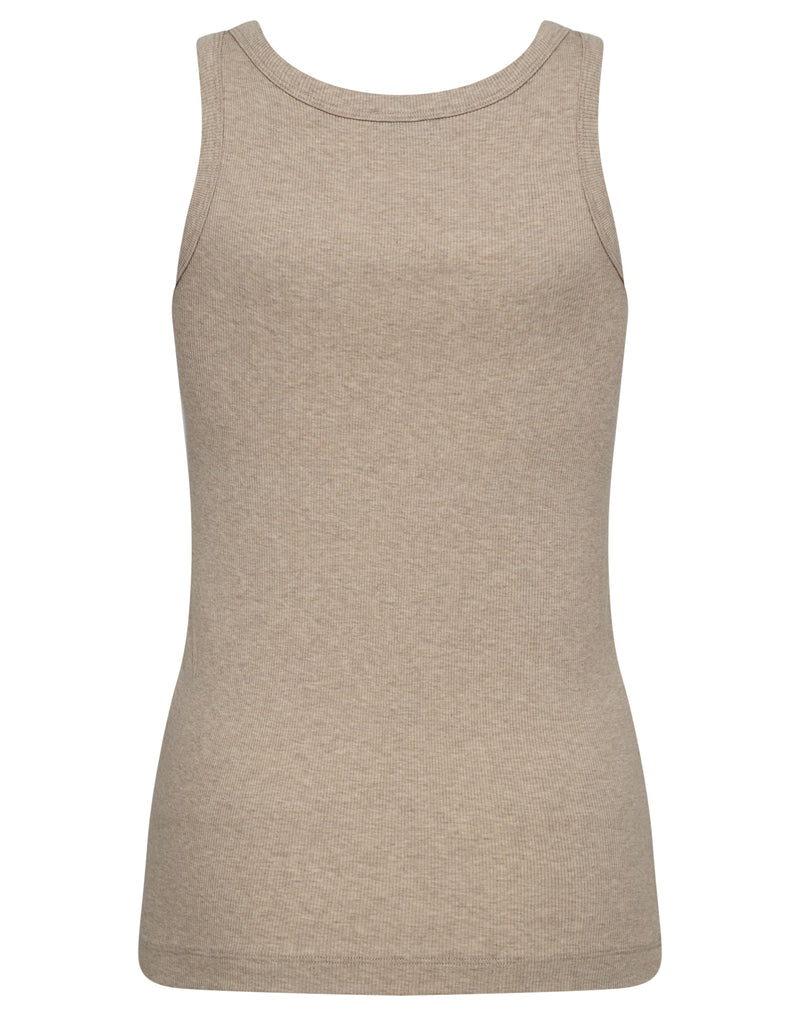 BS Charlotte Regular Fit Top - Sand