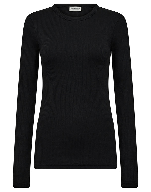 BS Margrethe Regular Fit Top - Black