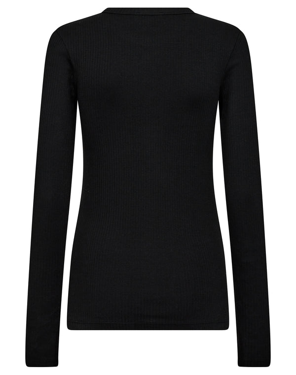 BS Margrethe Regular Fit Top - Black