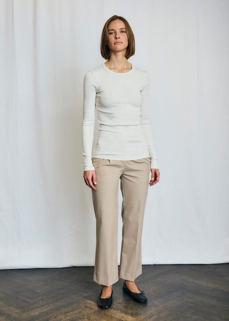 BS Margrethe Regular Fit Top - Off White