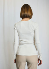BS Margrethe Regular Fit Top - Off White