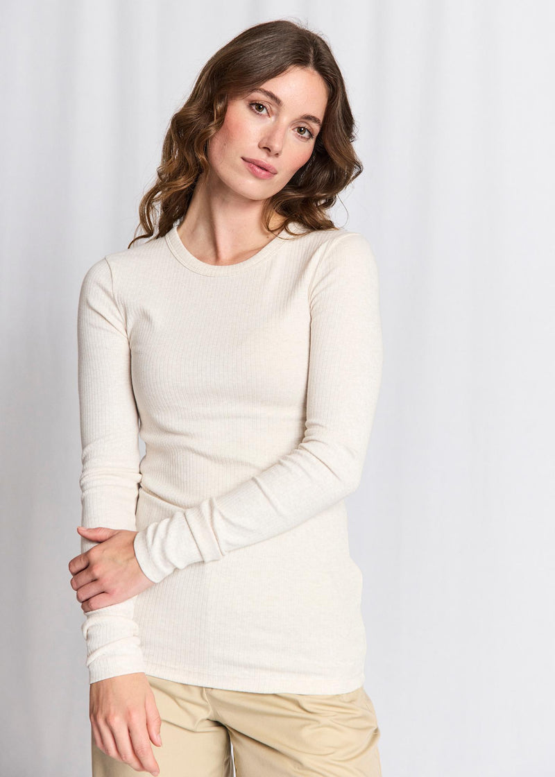 BS Margrethe Regular Fit Top - Off White