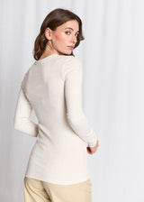 BS Margrethe Regular Fit Top - Off White