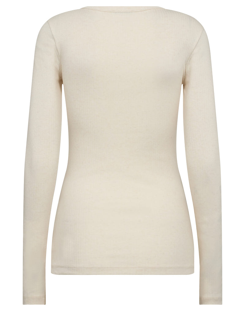 BS Margrethe Regular Fit Top - Off White