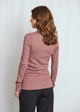 BS Margrethe Regular Fit Top - Plum