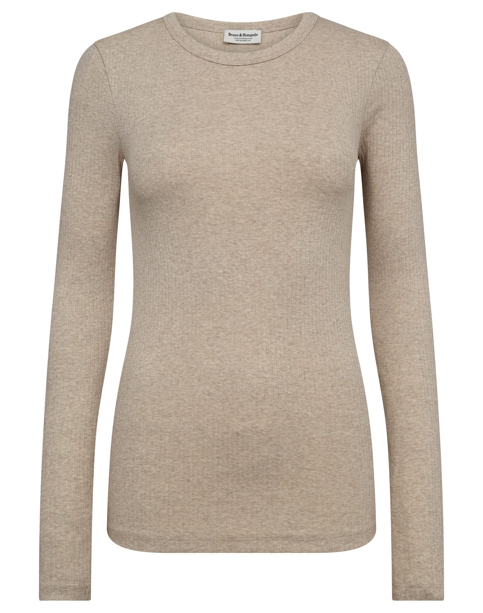 BS Margrethe Regular Fit Top - Sand