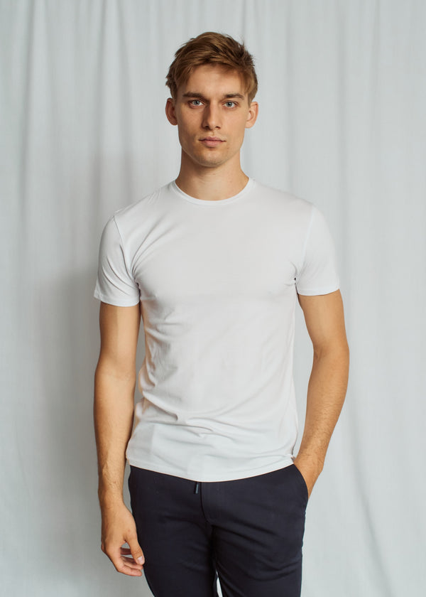 BS Antiqua Regular Fit T-Shirt - White