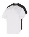 BS Antiqua Regular Fit T-Shirt 5-pack - White. White. White. Black & Black