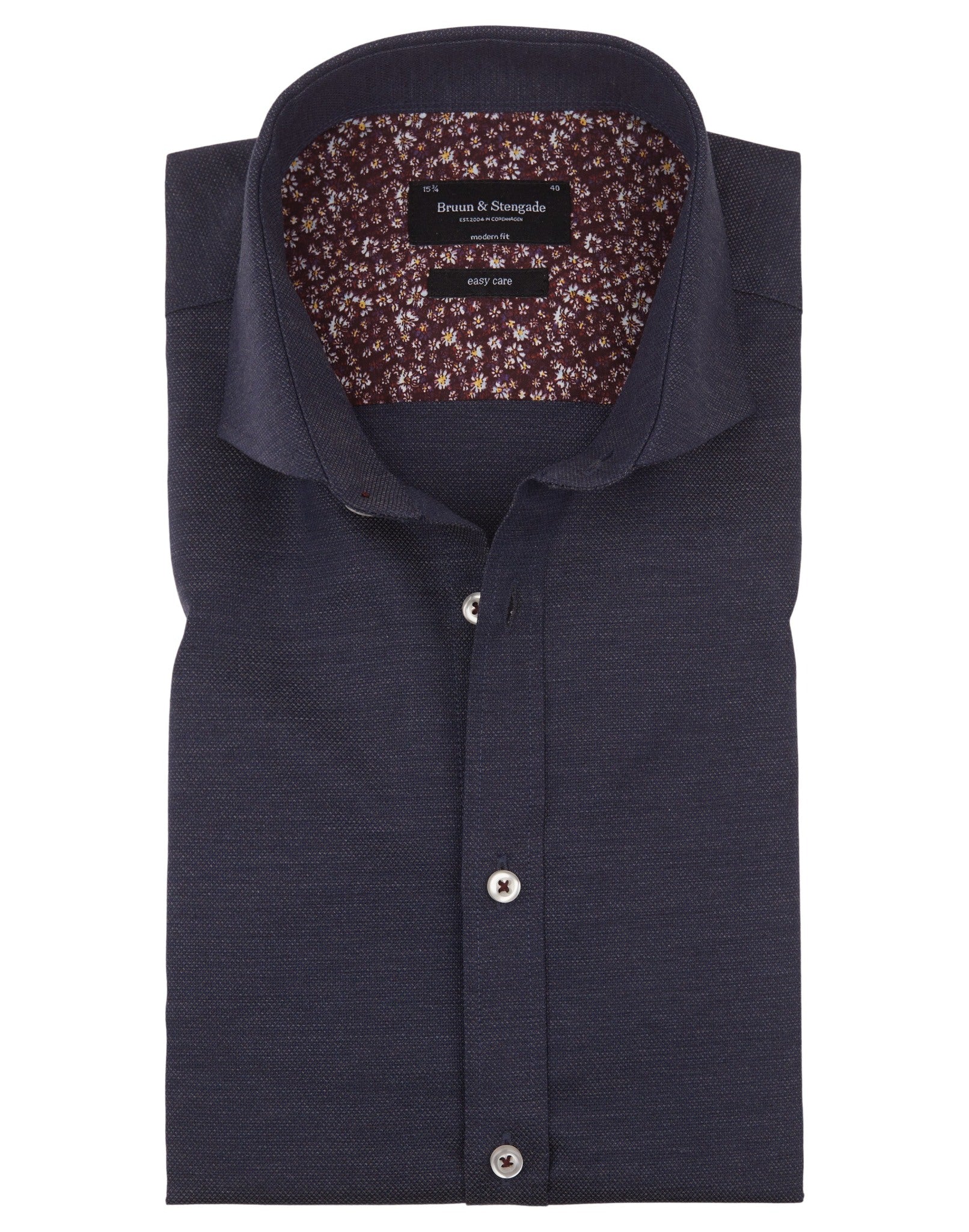 BS Ancelotti Modern Fit Skjorte - Thunder