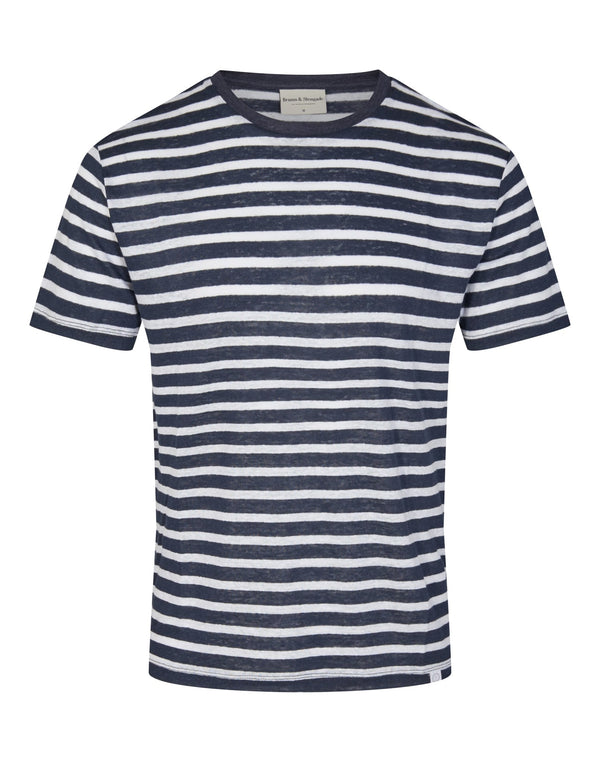 BS Cannoli Regular Fit T-Shirt - Navy/White