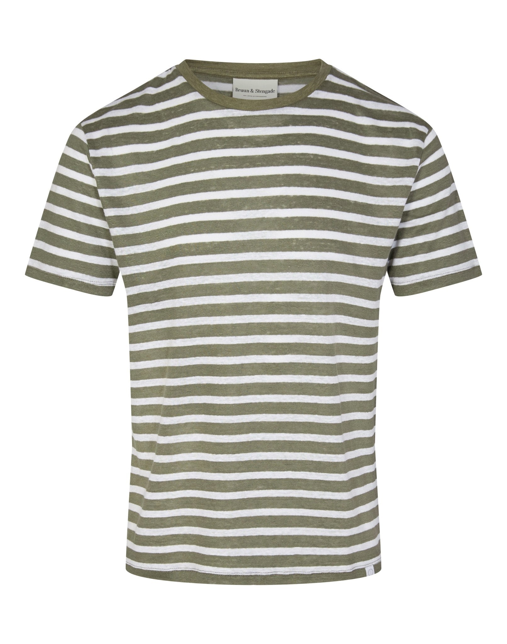 BS Cannoli Regular Fit T-Shirt - Army/White