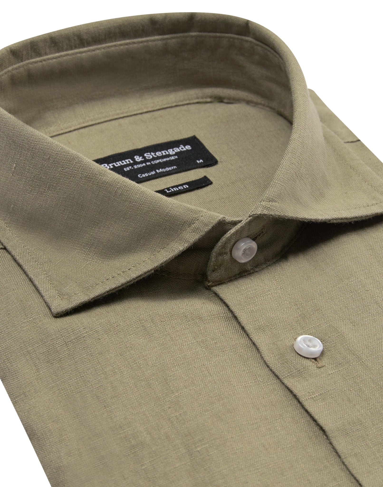 BS Daniel Casual Modern Fit Skjorte - Army