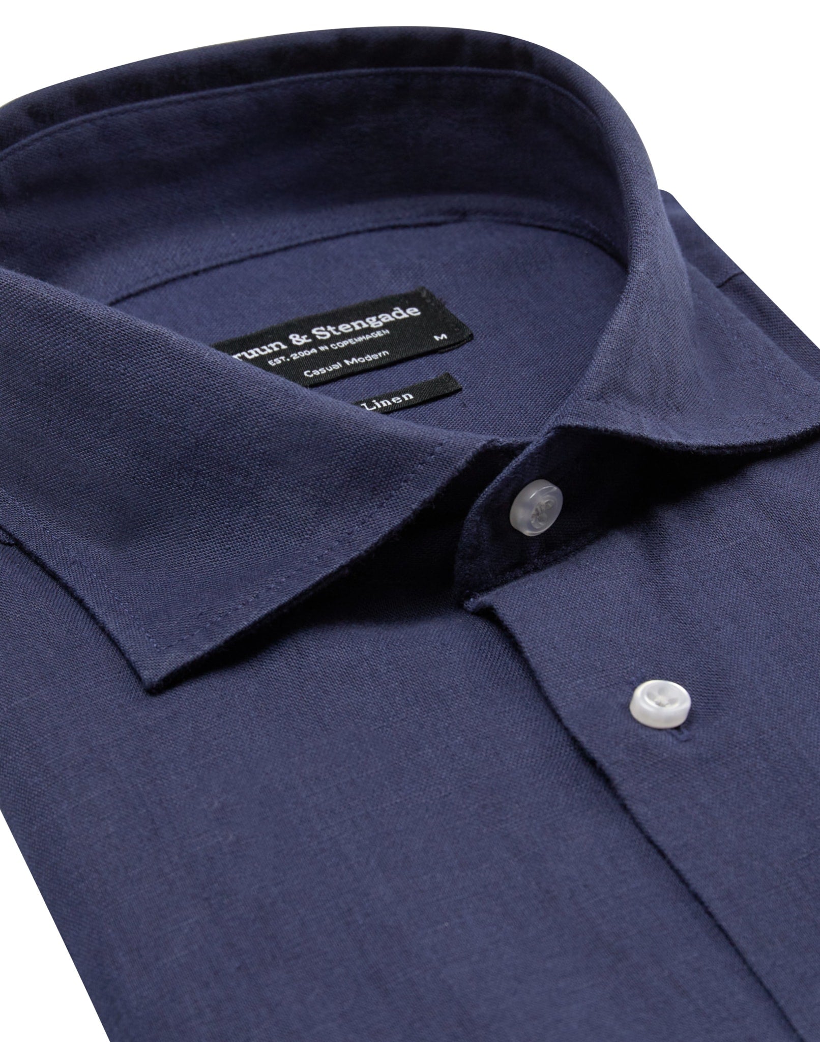 BS Daniel Casual Modern Fit Skjorte - Navy