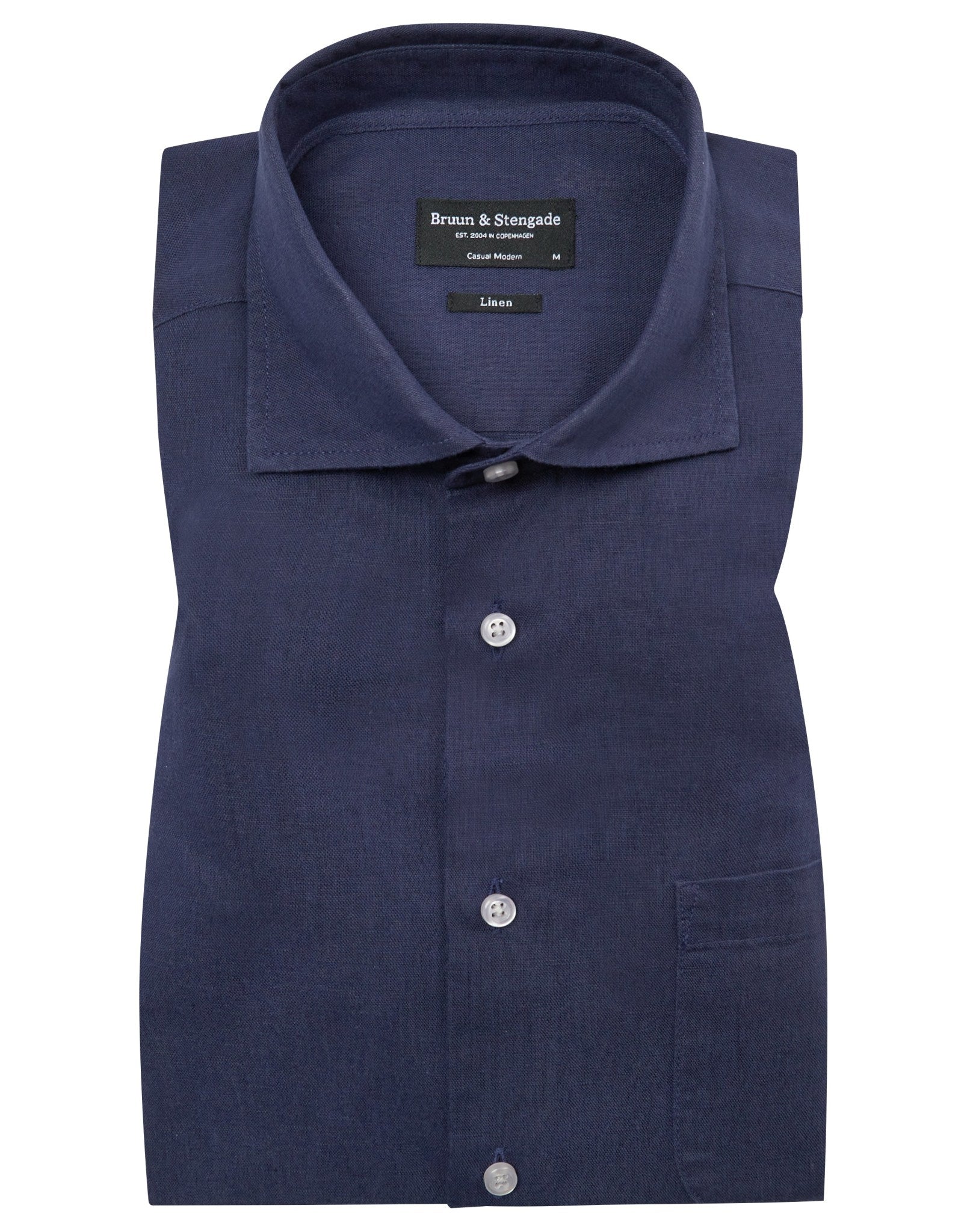 BS Daniel Casual Modern Fit Skjorte - Navy