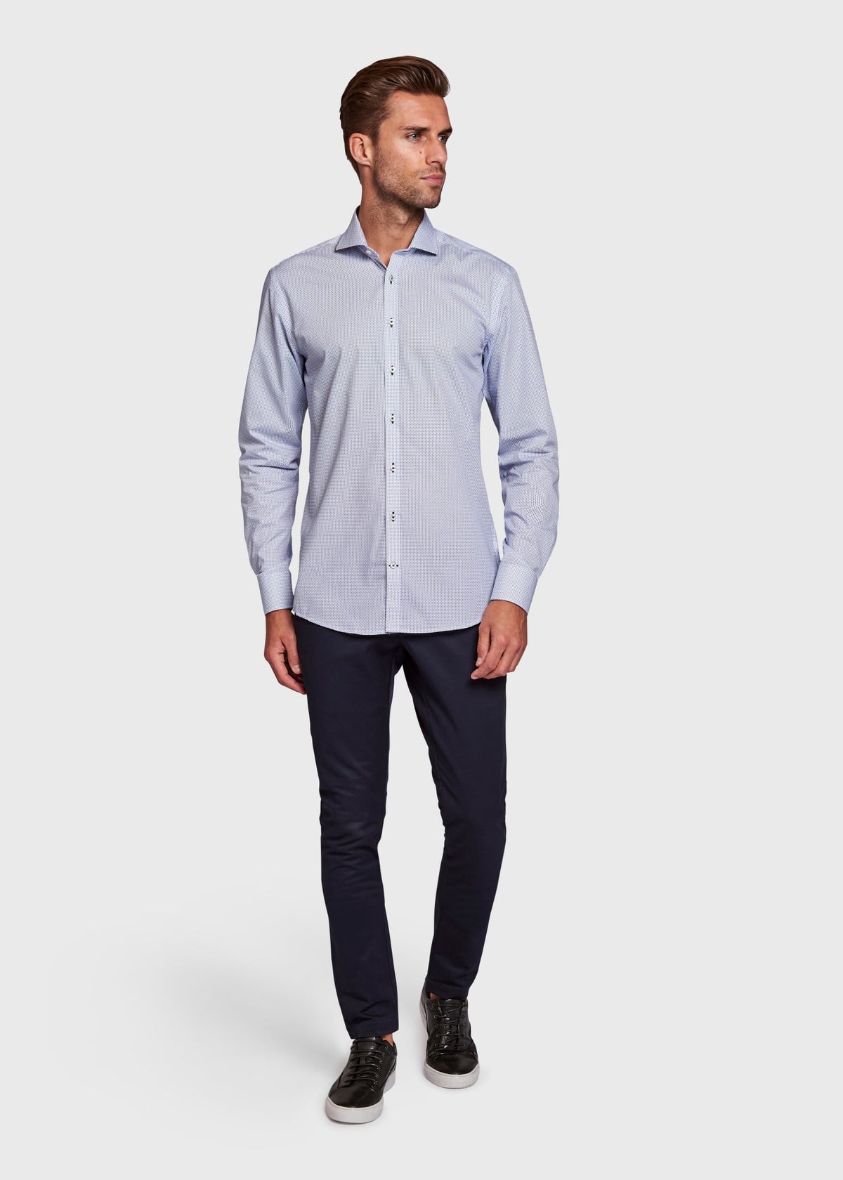 BS Mina Modern Fit Shirt - Blue