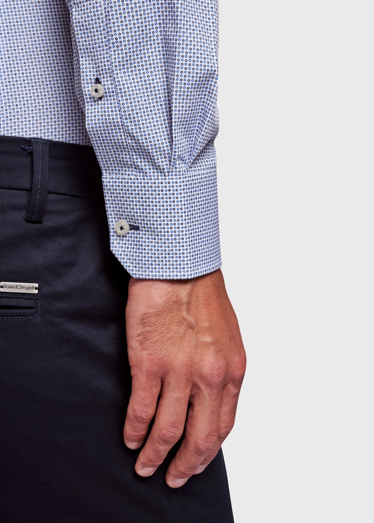 BS Mina Modern Fit Shirt - Blue