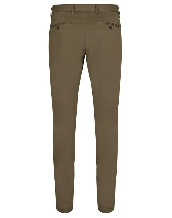 BS Anton slim fit chinos - Army