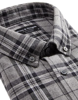 BS Bergen casual modern fit shirt - Grey