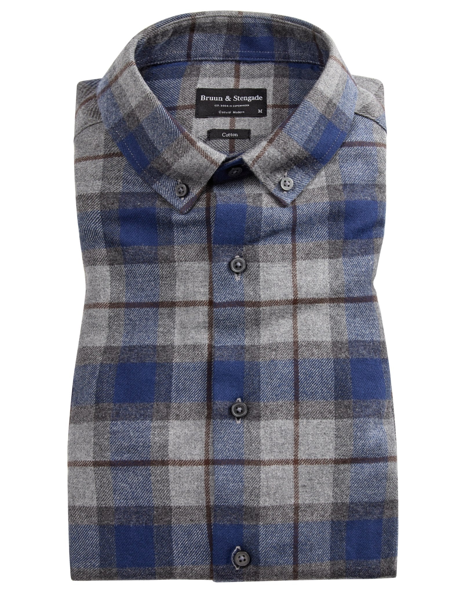BS Bodoe casual modern fit Skjorte - Blue