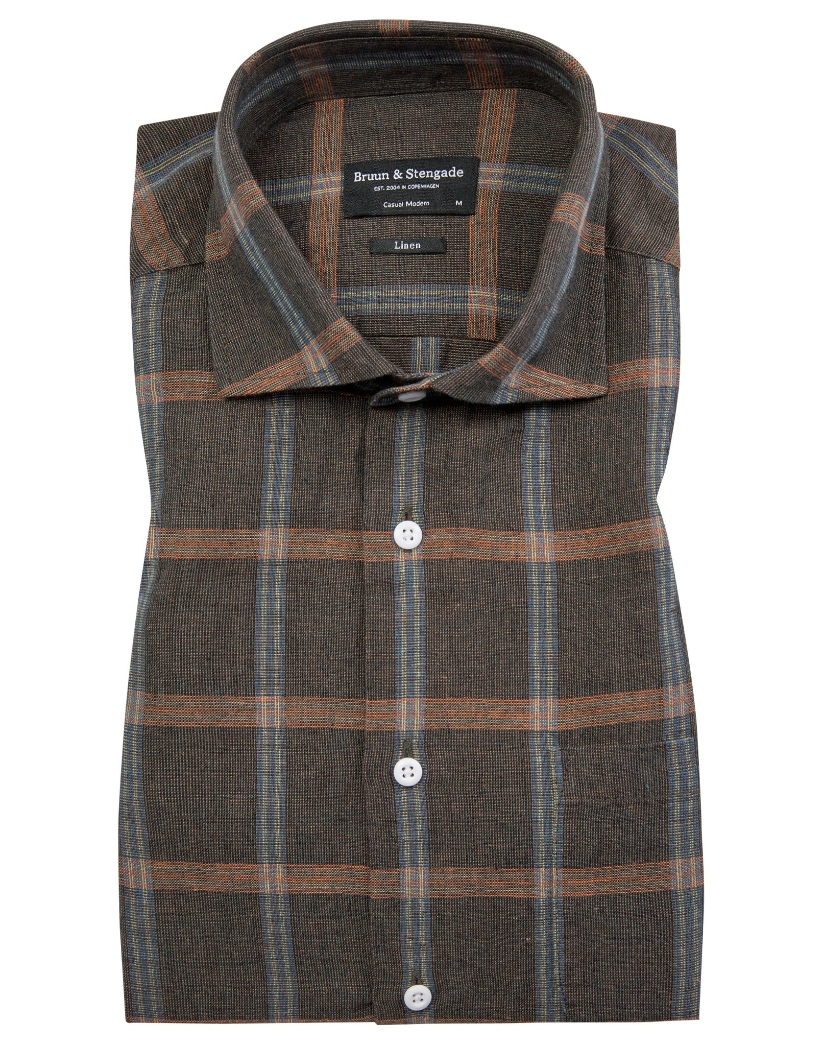 BS Charles Casual Modern Fit Skjorte - Brown